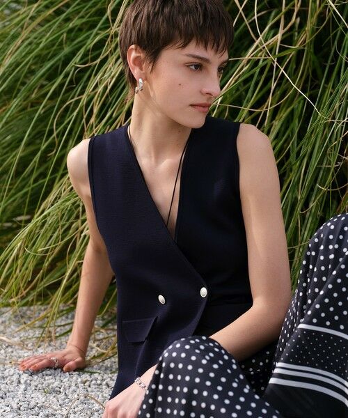 allureville / アルアバイル ニット・セーター | ミラノリブニットジレ | 詳細8