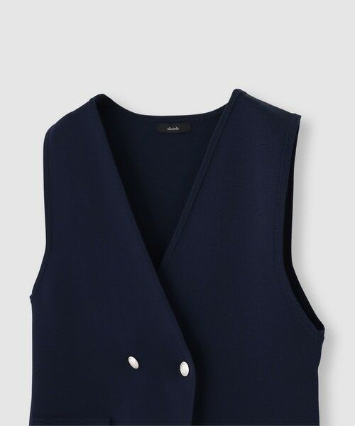 allureville / アルアバイル ニット・セーター | ミラノリブニットジレ | 詳細12