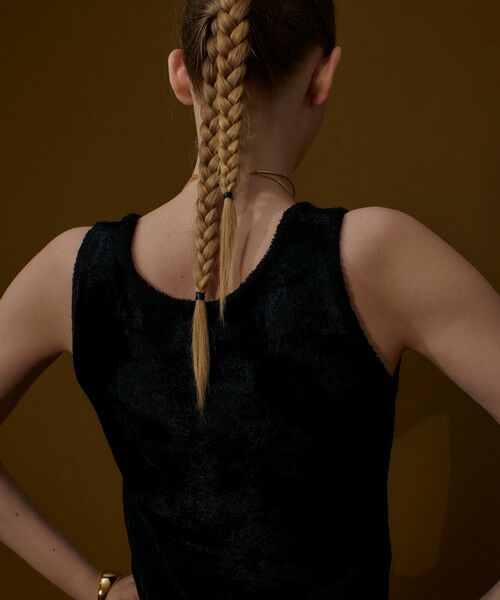 allureville / アルアバイル ニット・セーター | ベロアタンクプルオーバー | 詳細5