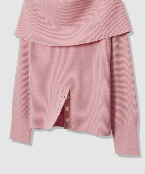 allureville / アルアバイル ニット・セーター | ビッグカラー2WAYネックプルオーバー | 詳細9