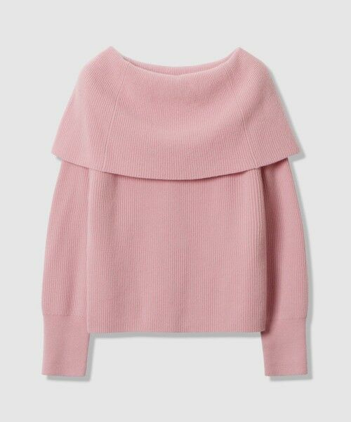 allureville / アルアバイル ニット・セーター | ビッグカラー2WAYネックプルオーバー | 詳細4