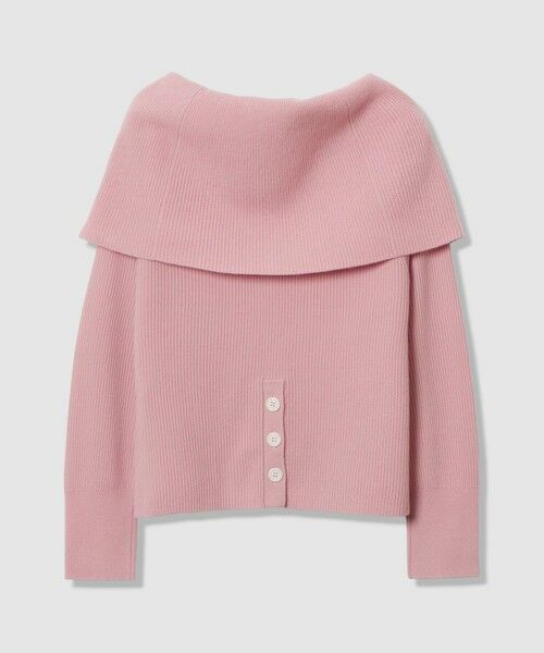 allureville / アルアバイル ニット・セーター | ビッグカラー2WAYネックプルオーバー | 詳細5