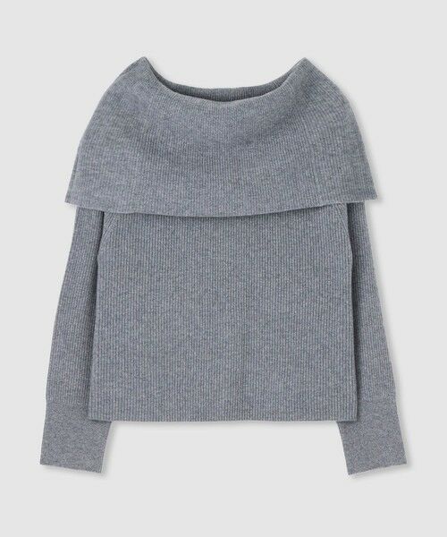 allureville / アルアバイル ニット・セーター | ビッグカラー2WAYネックプルオーバー | 詳細22