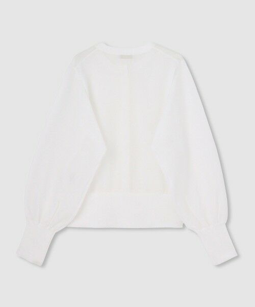 allureville / アルアバイル カーディガン・ボレロ | ◇ シアーラミー混カーディガン | 詳細1