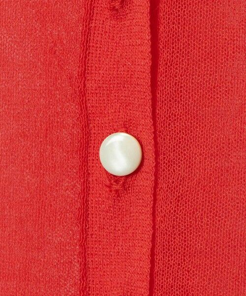 allureville / アルアバイル カーディガン・ボレロ | ◇ シアーラミー混カーディガン | 詳細9