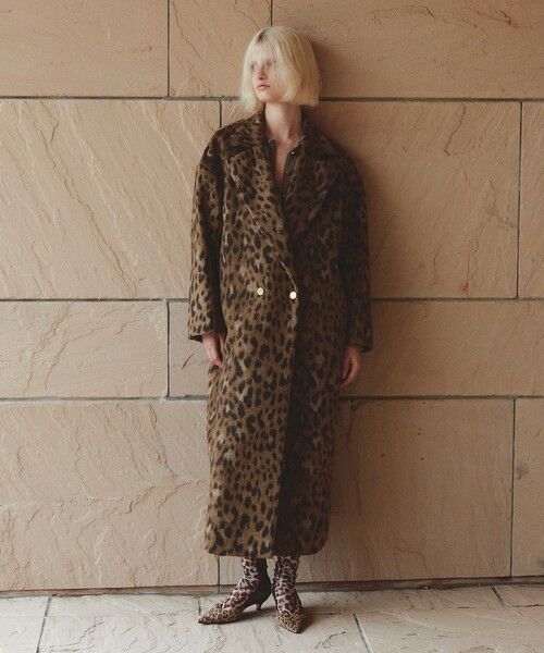 allureville / アルアバイル ダッフルコート | MILIORレオパードコート | 詳細1