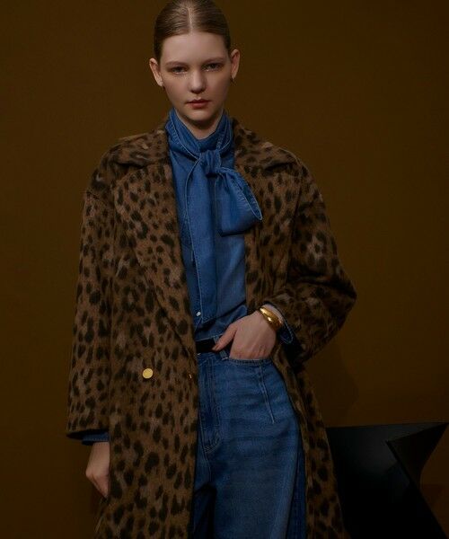 allureville / アルアバイル ダッフルコート | MILIORレオパードコート | 詳細2