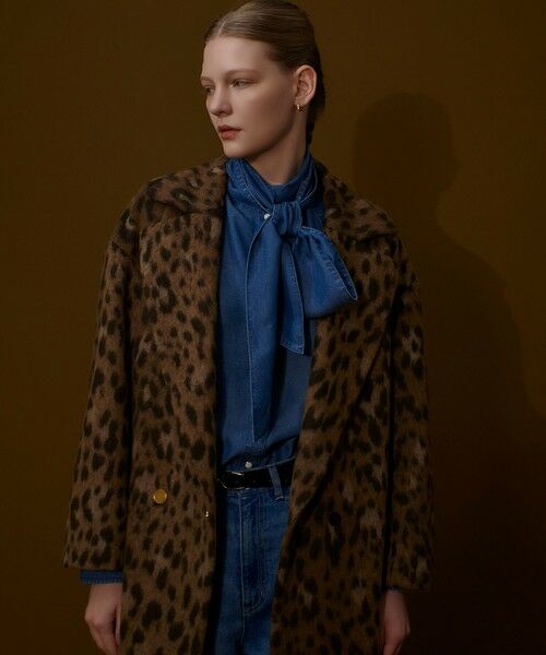 allureville / アルアバイル ダッフルコート | MILIORレオパードコート | 詳細4
