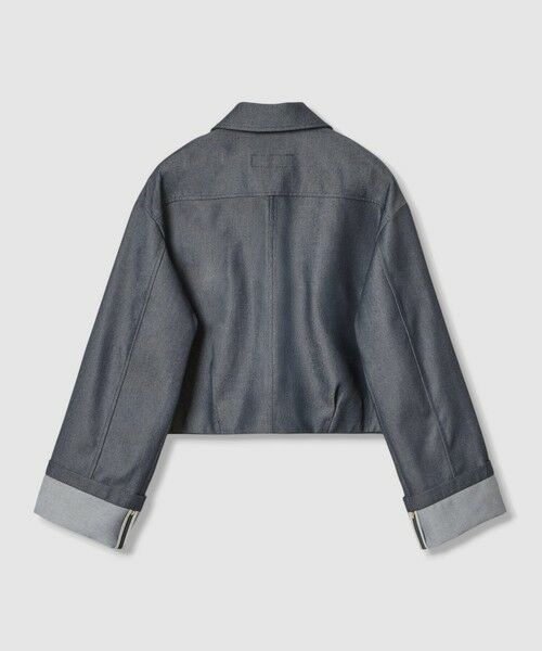 allureville / アルアバイル ブルゾン | リジッドデニムライクブルゾン | 詳細7