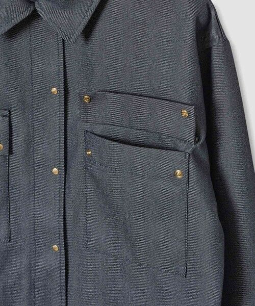 allureville / アルアバイル ブルゾン | リジッドデニムライクブルゾン | 詳細9