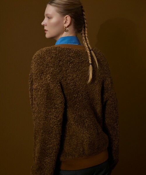 allureville / アルアバイル ブルゾン | ニットボアブルゾン | 詳細2