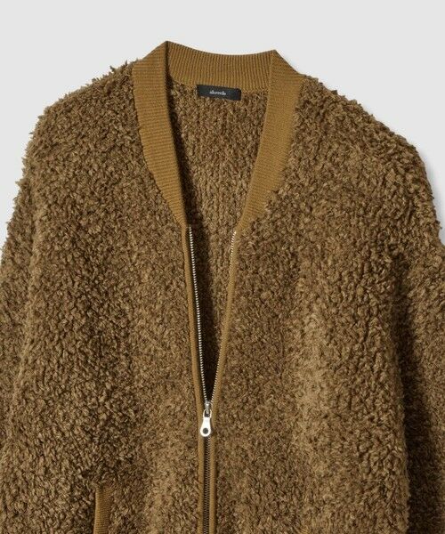 allureville / アルアバイル ブルゾン | ニットボアブルゾン | 詳細7