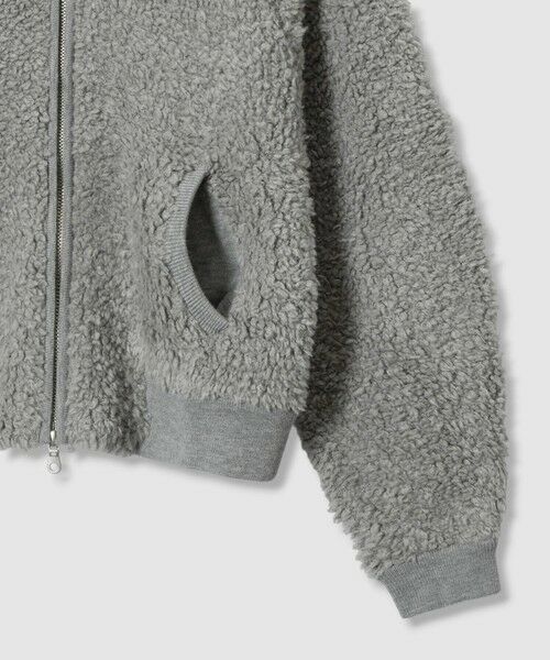 allureville / アルアバイル ブルゾン | ニットボアブルゾン | 詳細18