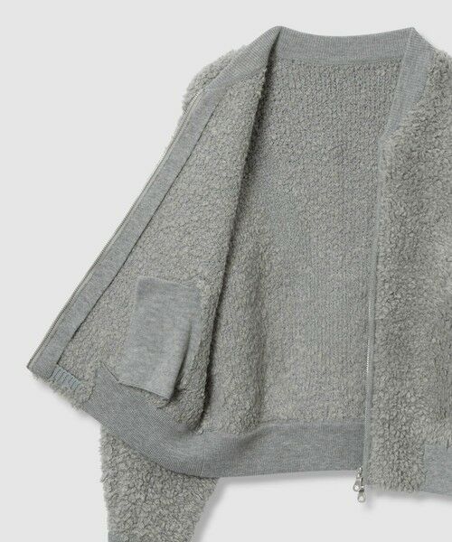 allureville / アルアバイル ブルゾン | ニットボアブルゾン | 詳細20