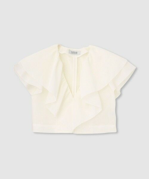 allureville / アルアバイル テーラードジャケット | 【LOULOU WILLOUGHBY】オーガンジーフリルジャケット | 詳細5