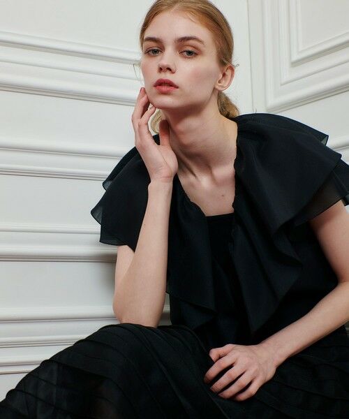 allureville / アルアバイル テーラードジャケット | 【LOULOU WILLOUGHBY】オーガンジーフリルジャケット | 詳細11