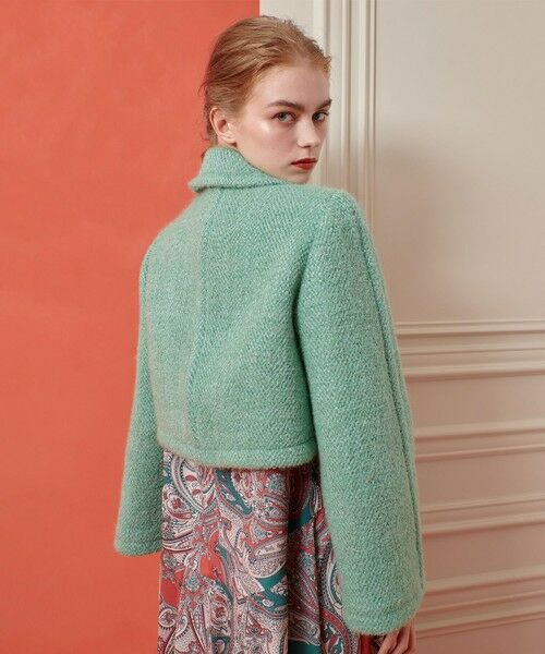 allureville / アルアバイル ブルゾン | 【LOULOU WILLOUGHBY】BONOTTOステンカラージャケット | 詳細4