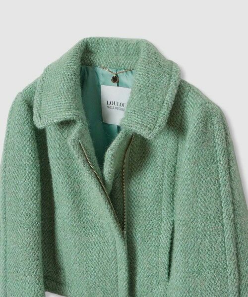 allureville / アルアバイル ブルゾン | 【LOULOU WILLOUGHBY】BONOTTOステンカラージャケット | 詳細8