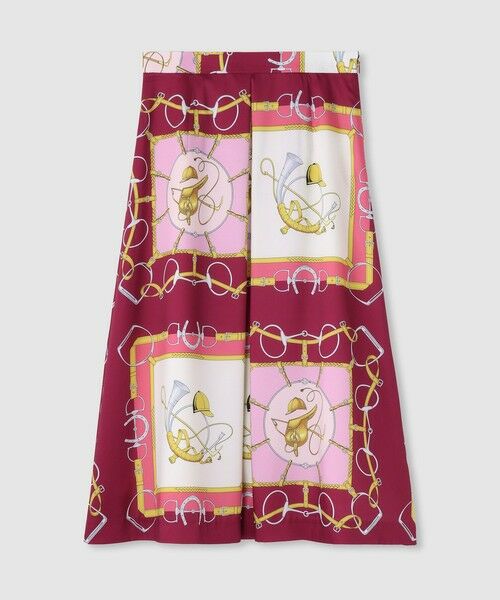 allureville / アルアバイル ミニ・ひざ丈スカート | 【LOULOU WILLOUGHBY】RATTIジョッキープリントスカート | 詳細6