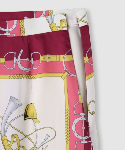 allureville / アルアバイル ミニ・ひざ丈スカート | 【LOULOU WILLOUGHBY】RATTIジョッキープリントスカート | 詳細8