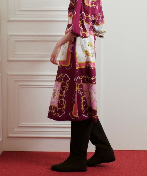 allureville / アルアバイル ミニ・ひざ丈スカート | 【LOULOU WILLOUGHBY】RATTIジョッキープリントスカート | 詳細2