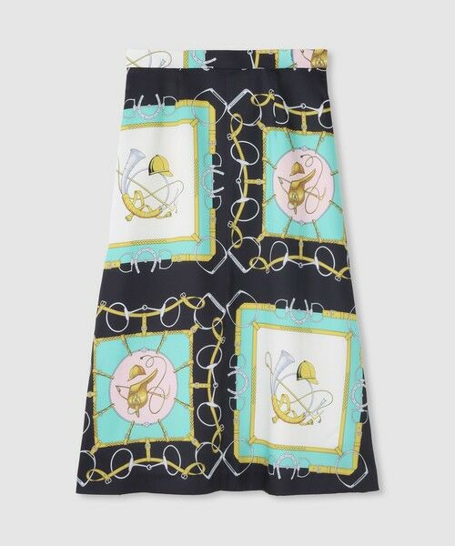 allureville / アルアバイル ミニ・ひざ丈スカート | 【LOULOU WILLOUGHBY】RATTIジョッキープリントスカート | 詳細18