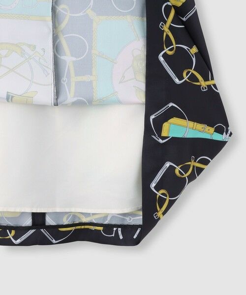 allureville / アルアバイル ミニ・ひざ丈スカート | 【LOULOU WILLOUGHBY】RATTIジョッキープリントスカート | 詳細19