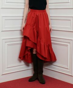 allureville / アルアバイル ロング・マキシ丈スカート | 【LOULOU WILLOUGHBY】レイヤーアシンメトリースカート