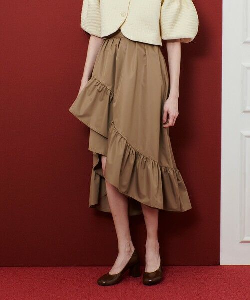allureville / アルアバイル ロング・マキシ丈スカート | 【LOULOU WILLOUGHBY】レイヤーアシンメトリースカート | 詳細9