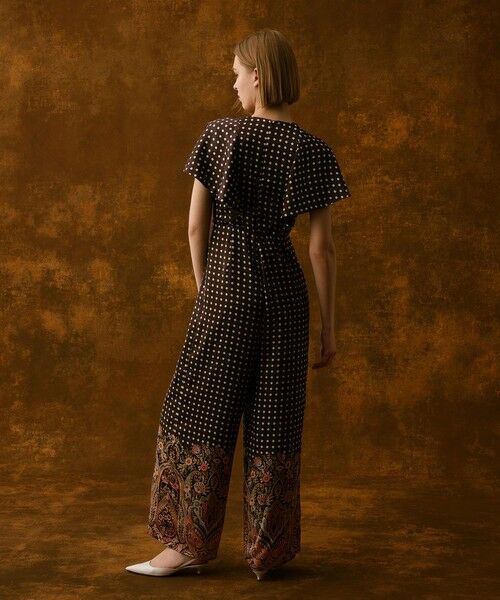 allureville / アルアバイル サロペット・オールインワン | 【LOULOU WILLOUGHBY】ペイズリードットオールインワン | 詳細2