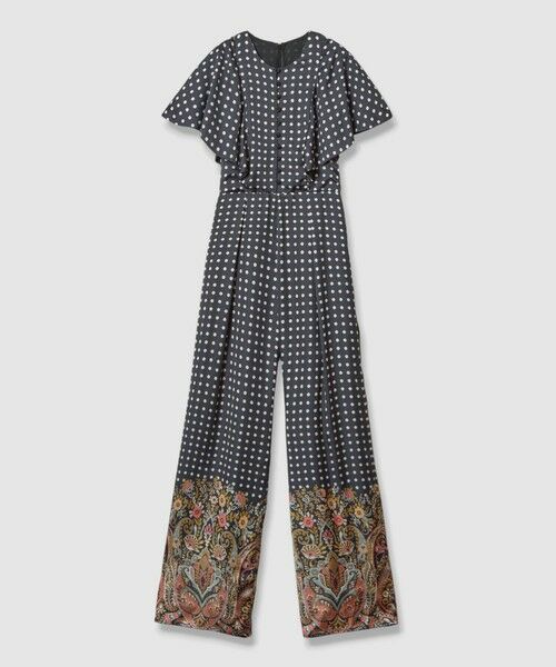 allureville / アルアバイル サロペット・オールインワン | 【LOULOU WILLOUGHBY】ペイズリードットオールインワン | 詳細8