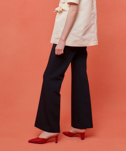 allureville / アルアバイル その他パンツ | 【LOULOU WILLOUGHBY】ダブルクロスフレアーパンツ | 詳細3
