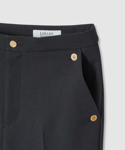 allureville / アルアバイル その他パンツ | 【LOULOU WILLOUGHBY】ダブルクロスフレアーパンツ | 詳細8