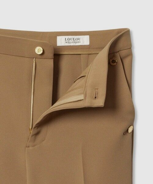 allureville / アルアバイル その他パンツ | 【LOULOU WILLOUGHBY】ダブルクロスフレアーパンツ | 詳細17