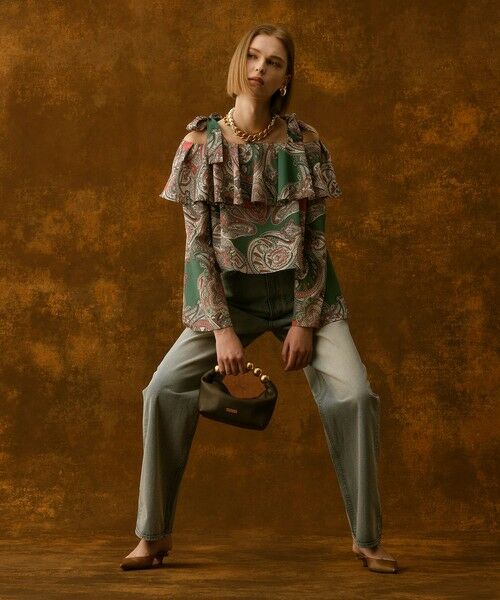 allureville / アルアバイル デニムパンツ | 【LOULOU WILLOUGHBY】ボーイフレンドデニムパンツ | 詳細1