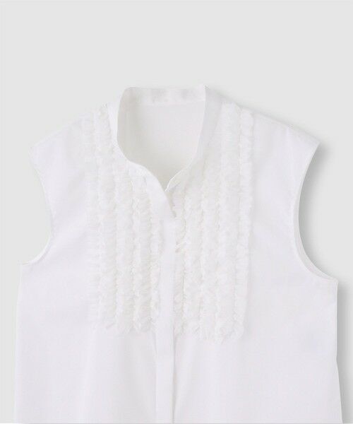 allureville / アルアバイル シャツ・ブラウス | 【LOULOU WILLOUGHBY】フロントシアーフリルブラウス | 詳細7