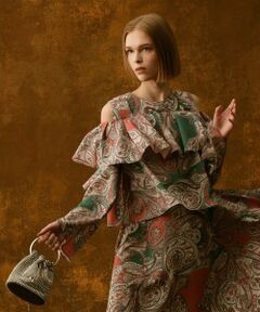 allureville / アルアバイル シャツ・ブラウス | 【LOULOU WILLOUGHBY】RATTIペイズリーオフショルブラウス