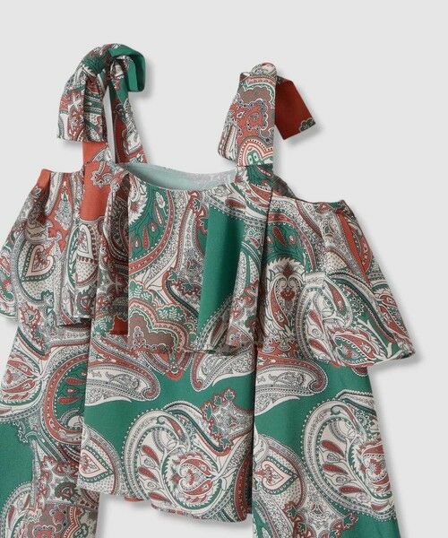 allureville / アルアバイル シャツ・ブラウス | 【LOULOU WILLOUGHBY】RATTIペイズリーオフショルブラウス | 詳細13