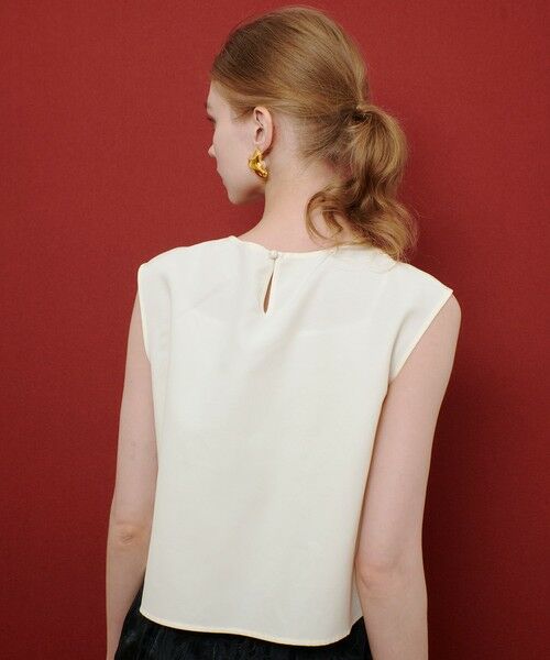 allureville / アルアバイル シャツ・ブラウス | 【LOULOU WILLOUGHBY】サテンリボンブラウス | 詳細3