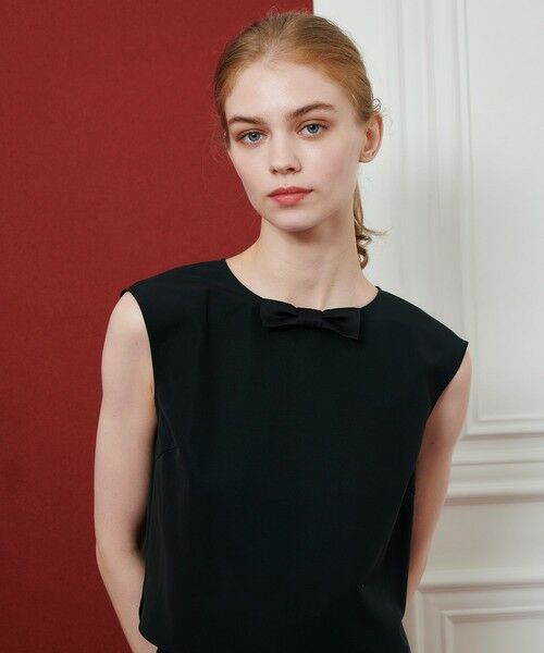 allureville / アルアバイル シャツ・ブラウス | 【LOULOU WILLOUGHBY】サテンリボンブラウス | 詳細18