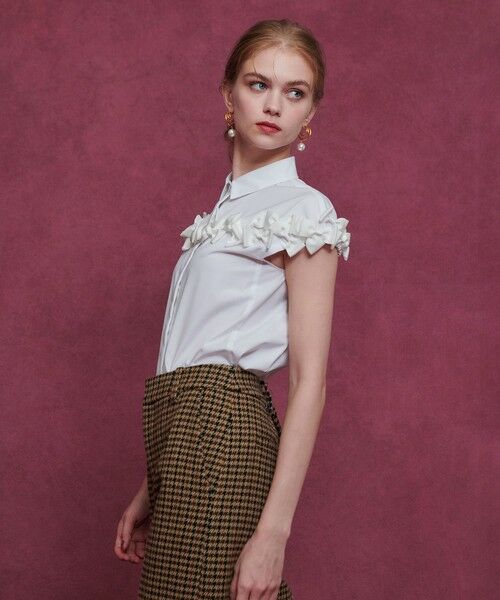 allureville / アルアバイル その他トップス | 【LOULOU WILLOUGHBY】メニーリボンシャツ | 詳細2