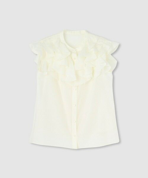 allureville / アルアバイル シャツ・ブラウス | 【LOULOU WILLOUGHBY】ラッフルボリュームブラウス | 詳細4