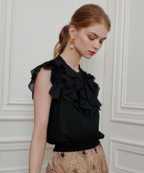 allureville / アルアバイル シャツ・ブラウス | 【LOULOU WILLOUGHBY】ラッフルボリュームブラウス | 詳細21