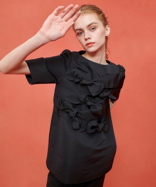 allureville / アルアバイル シャツ・ブラウス | 【LOULOU WILLOUGHBY】ランダムリボンタフタブラウス | 詳細10