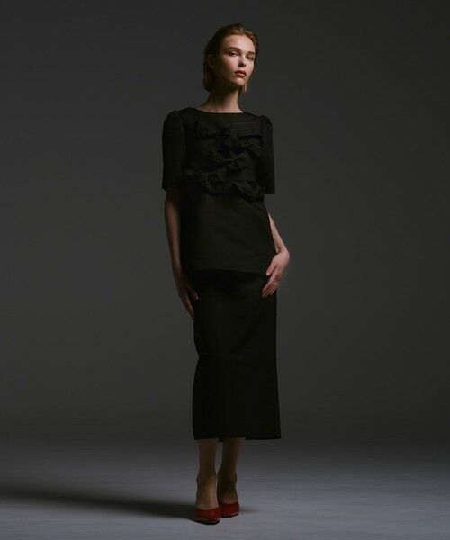 allureville / アルアバイル シャツ・ブラウス | 【LOULOU WILLOUGHBY】ランダムリボンタフタブラウス | 詳細8