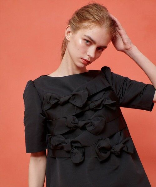 allureville / アルアバイル シャツ・ブラウス | 【LOULOU WILLOUGHBY】ランダムリボンタフタブラウス | 詳細9