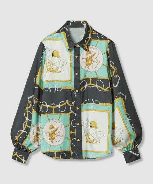 allureville / アルアバイル シャツ・ブラウス | 【LOULOU WILLOUGHBY】RATTIジョッキープリントシャツブラウス | 詳細16