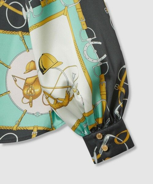 allureville / アルアバイル シャツ・ブラウス | 【LOULOU WILLOUGHBY】RATTIジョッキープリントシャツブラウス | 詳細19