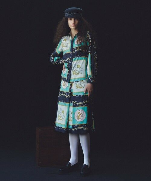 allureville / アルアバイル シャツ・ブラウス | 【LOULOU WILLOUGHBY】RATTIジョッキープリントシャツブラウス | 詳細9