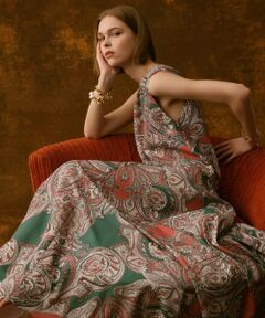 allureville / アルアバイル ロング・マキシ丈ワンピース | 【LOULOU WILLOUGHBY】RATTIペイズリーフレアワンピース